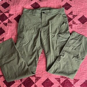 Khaki Cargo Pants for Women